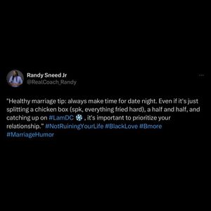 Image post by @RealCoachRandy on Facebook
