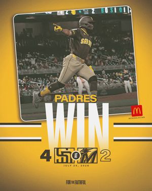 Image post by @padres on Instagram