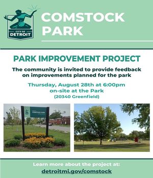Image post by @DetroitParksRec on Facebook