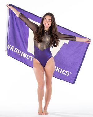 Image post by @uwgymnastics on Instagram