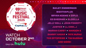Image post by @iHeartRadio on Twitter