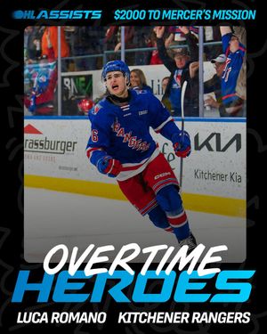 Image post by @OHLHockey on Twitter