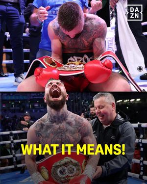 Image post by @daznboxing on Instagram