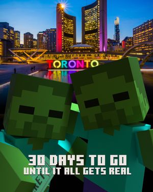 Image post by @minecraftexperienceirl on Instagram