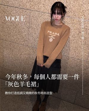Image post by @voguetaiwan on Instagram
