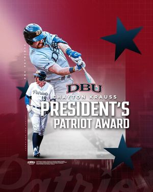 Image post by @DBUPatriotBaseball on Facebook