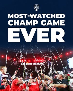 Image post by @Pac12Conference on Facebook