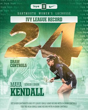 Image post by @dartmouthwlax on Instagram