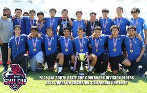 Image post by @calsouthsoccer on Instagram