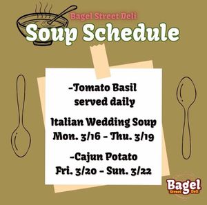 Image post by @bagelstreetdeli on Instagram