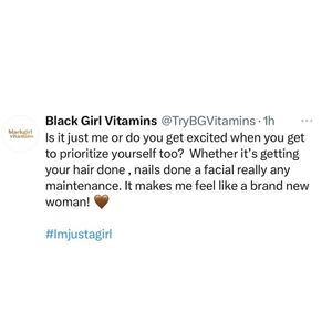 Image post by @blackgirlvitamins on Instagram
