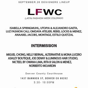 Image post by @latinfashionweekcolorado on Instagram