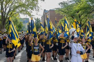 Image post by @umichband on Instagram