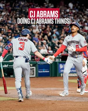 Image post by @nationals on Instagram