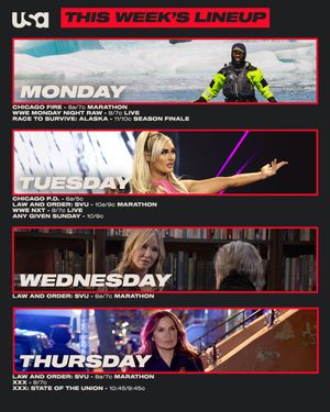Image post by @USANetwork on Twitter