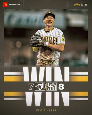 Image post by @padres on Instagram