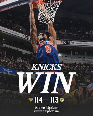 Image post by @nyknicks on Instagram