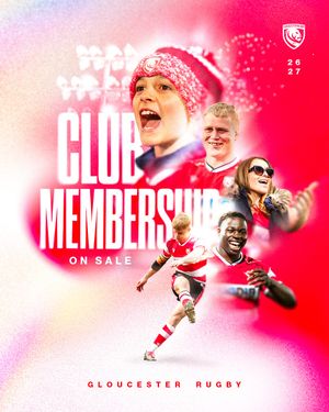 Image post by @officialgloucesterrugby on Instagram