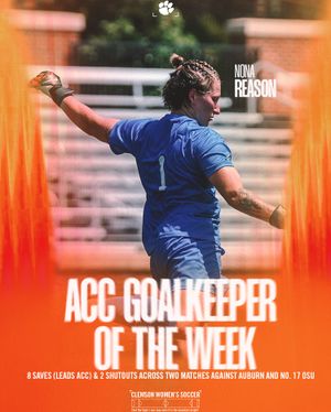 Image post by @clemsonwsoccer on Instagram