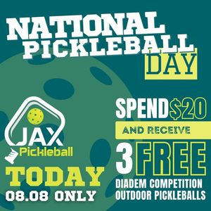 Image post by @JaxPickleBallStore on Facebook