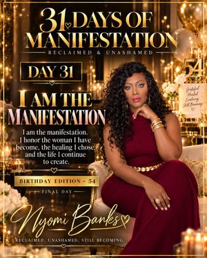 Image post by @therealnyomibanks on Instagram