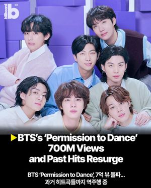 Image post by @billboard_korea on Instagram