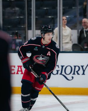 Image post by @BlueJacketsNHL on Twitter/X