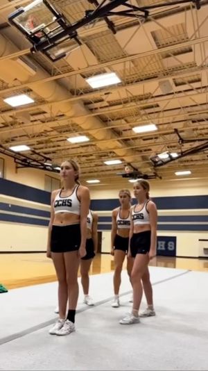 Video post by @corner_canyon_cheer on Instagram