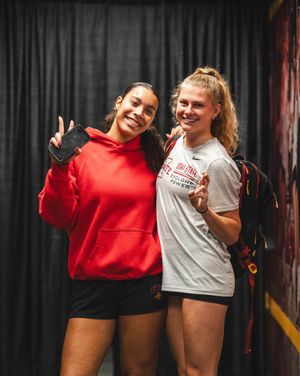 Image post by @iowastatevb on Instagram