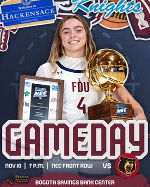 Image post by @FDUKnightsWBB on Twitter