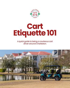 Image post by @CoastalCruisingCartsCharleston on Facebook