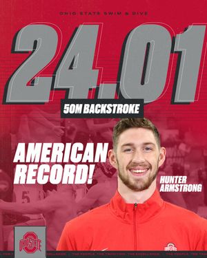 Image post by @OhioStSwimDive on Twitter
