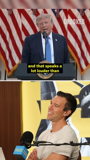 Image post by @podsaveamerica on Instagram