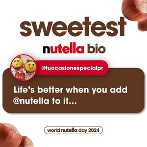 Image post by @nutella on Instagram