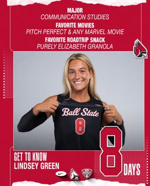Image post by @ballstatewvb on Instagram