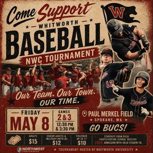 Image post by @whitworthbaseball on Instagram