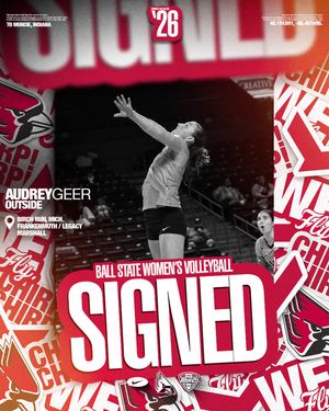 Image post by @ballstatewvb on Instagram