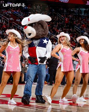 Image post by @rocketsmascotclutch on Instagram