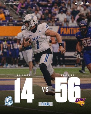 Image post by @drakebulldogsfb on Instagram