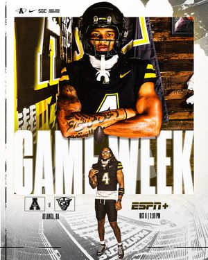 Image post by @appstate_fb on Instagram