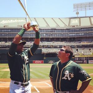 Image post by @athletics on Instagram