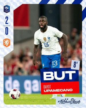 Image post by @equipedefrance on Twitter