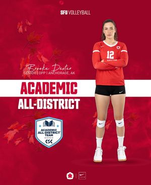 Image post by @sfu_volleyball on Instagram