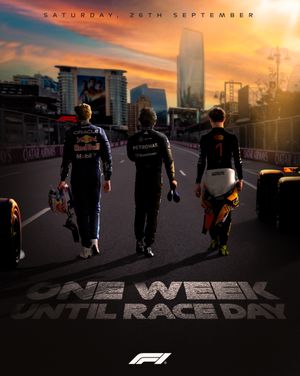 Image post by @f1 on Instagram