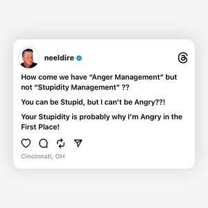 Image post by @neeldire on Instagram