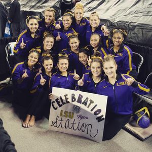 Image post by @lsugym on Instagram
