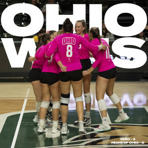 Image post by @OhioBobcatsVB on Twitter