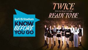 Image post by @SoFiStadium on Twitter