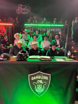 Image post by @Austin_Gamblers on Twitter
