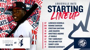 Image post by @LouisvilleBats on Twitter